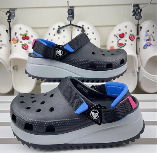 1st Copy Branded Hiker Black Clogs for Men (2)