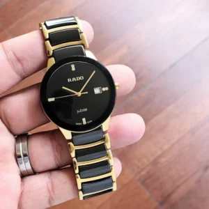 1st Copy Rado Jubile Black Gold Watch for Ladies