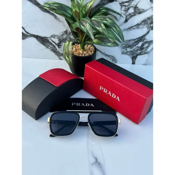 1st Copy Prada Black Gold 88079 Sunglasses for Men 1st Copy Prada Black Gold 88079 Sunglasses for Men