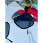 1st Copy Prada Black Gold 88079 Sunglasses for Men