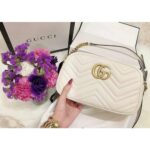 1st Copy Gucci Marmont Camera Sling Bag White