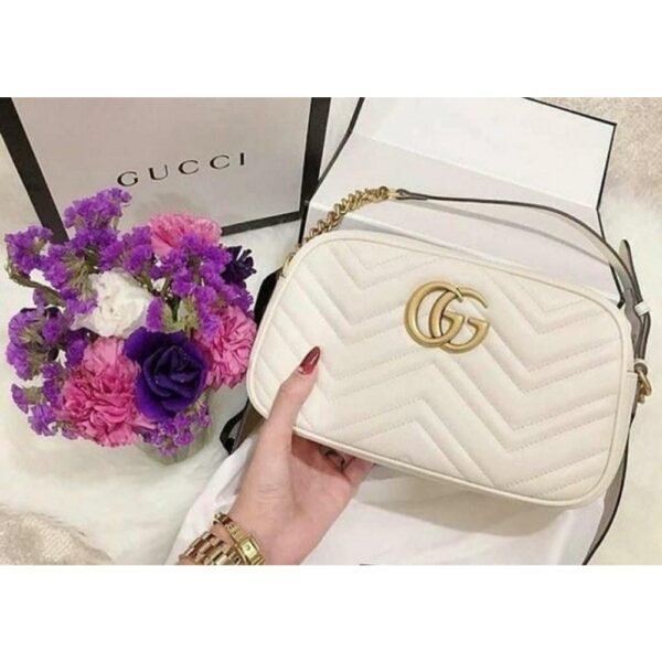 1st Copy Gucci Marmont Camera Sling Bag White 1st Copy Gucci Marmont Camera Sling Bag White