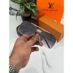 1st Copy Louis Vuitton Sunglasses for Men (Gold/Black)