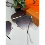1st Copy Louis Vuitton Sunglasses for Men (Gold/Black)