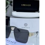 1st Copy Versace Sunglasses 88078 Gold Black for Men