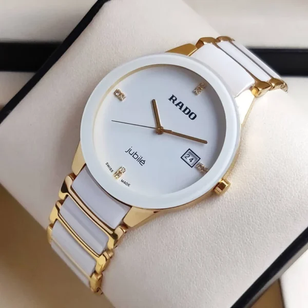 Rado first copy watch Jubile Swiss White for Men