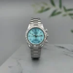 First Copy Rolex Oyster Perpetual Arabic Ice Blue Dial for Men