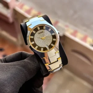 First Copy Rado Ceramic Silver & Black Watch for Men