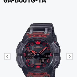 G-Shock GA-B001 First Copy Black with Bold Color Scheme