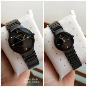 First Copy Rado Jubile Full Black Couple Watch