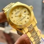 First Copy Rolex Datejust Full Gold Watch for Men