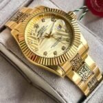 First Copy Rolex Datejust Full Gold Watch for Men