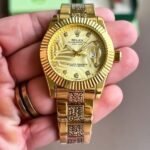 First Copy Rolex Datejust Full Gold Watch for Men