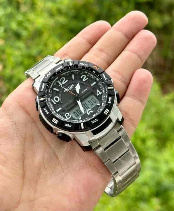 First Copy G-Shock Pretrek Silver for Men First Copy G-Shock Pretrek Silver for Men