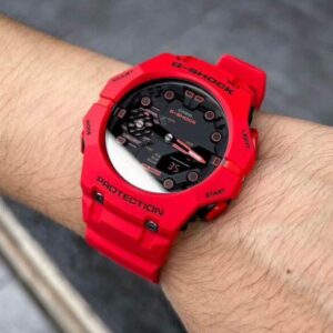 First Copy G-SHOCK GA-B001 Red with Shock Resistance and LED Light