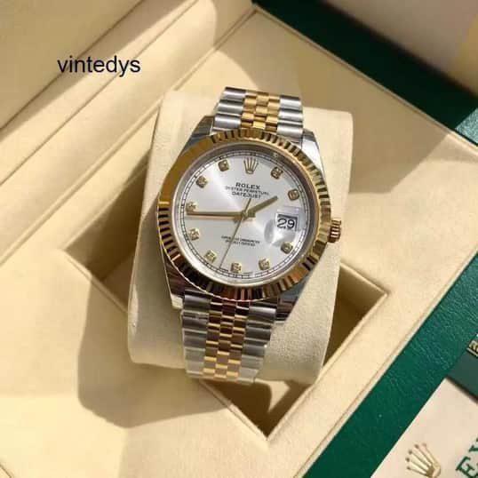Rolex DateJust First Copy Watch for Men – 41mm Dial with Silver Bezel Rolex DateJust First Copy Watch for Men – 41mm Dial with Silver Bezel