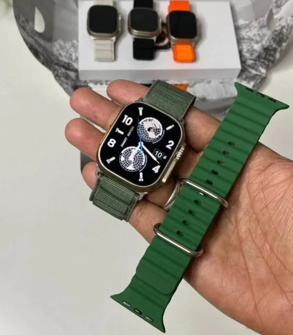 First Copy iWatch A8 Ultra Green Series 8 Smartwatch (1) First Copy iWatch A8 Ultra Green Series 8 Smartwatch