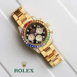 First Copy Rolex Rainbow Daytona 41 for Men - Premium Collection