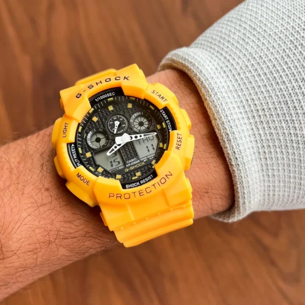 First Copy G-Shock GA-100 Yellow Japan Quality