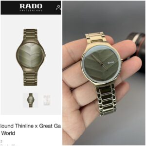 First Copy Rado True Round Thinline Unisex Model