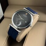 Rolex Moon Black and Blue First Copy Watch for Men