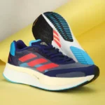 Branded Light Strike Navy Red Running Shoes