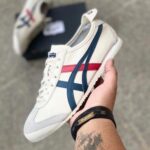Onitsuka Tiger Mexico 66 White Blue Red Sneakers