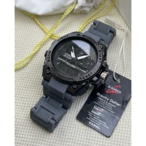 New Fiber Silicone G shock Watch Digital With Analogue Belt Watch (SG168)