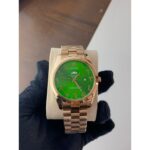 Trending Men Rolex Watch, Stainless Steel Arabic Watch (KDB-229366)