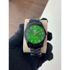 Trending Men Rolex Watch, Stainless Steel Arabic Watch (KDB-229373)