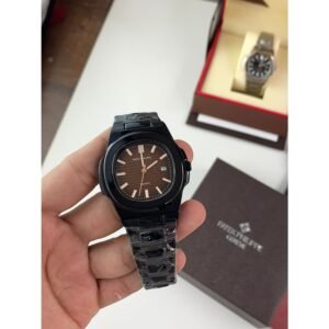 Patek Philippe Watch, Nautilus Jumbo 40mm, Men Stainless Steel Watch (KDB-229383)