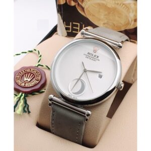 Premium Men's Leather Rolex Watch (SG41)