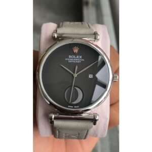 Men Leather Rolex Watch (SG02)