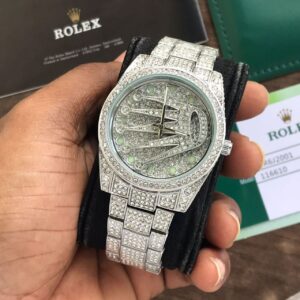Rolex Watch For Men Full Diamond Edition (SG36)