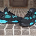 Branded Air Retro 4 Sky Sneakers