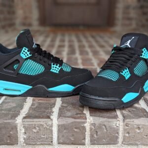 Branded Air Retro 4 Sky Sneakers