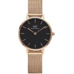 Iconic Black Dial Daniel Wellington Watch For Men (AS-47)