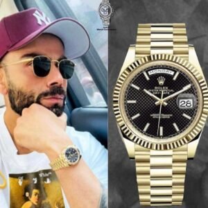 Rolex Oyster Perpetual Watch New 2.0 Rolex Day-Date Kohali Edition "Automatic" Gold Watch For Men (SG278)