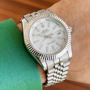 Luxurious New Date Edition Stainless Steel Rolex Watch (SG267)