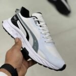 Branded Wild Rider White Running Shoes