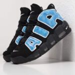 Branded Air More Uptempo Black Green Sneakers