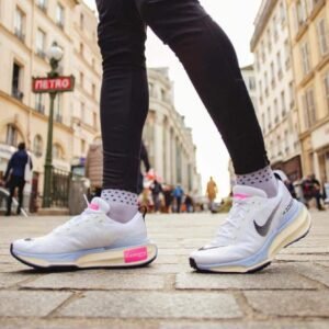 Branded ZoomX Invincible Run Flyknit 3 White Running Shoes