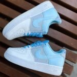 Branded Airforce 1 White Sky Sneakers