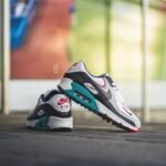 Branded Airmax 90 White Black Running Shoes