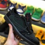 Branded Air 1 Travis Scott Mocha Black Sneakers