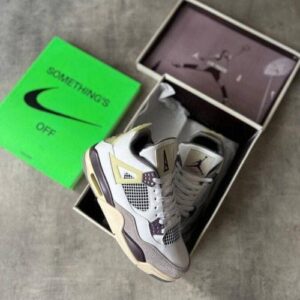 Branded Retro 4 Green Thunder Sneakers