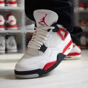 Branded Retro 4 Cement Sneakers