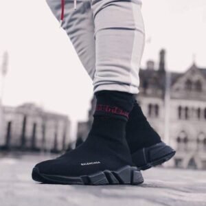 Branded Balenciaga Speed Black Sneakers
