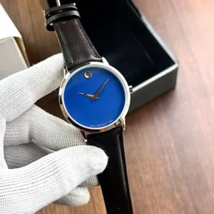 Trendy Movado Watch Rose Blue For Men (SHH0684)