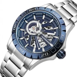 Trendy Roger Dubuis Automatic Open Heart Watch For Men (SHH04797)